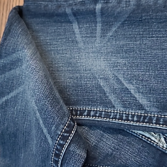 WILD AND FREE Miss Me Jeans Boyfriend Capri Size 26 ♠♠♠ - Picture 11 of 12